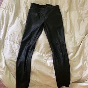 Blank NYC Leather Skinny Pants